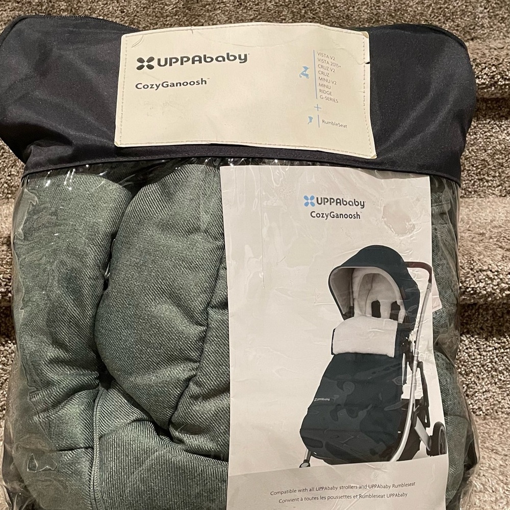 UPPAbaby CozyGanoosh Footmuff Emmett heather green